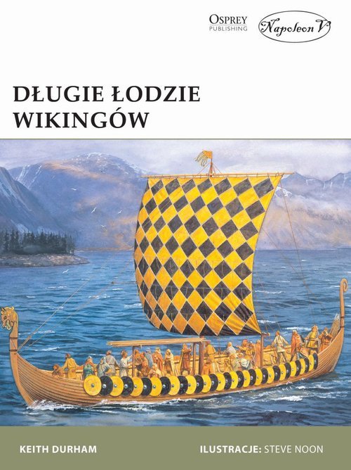 Długie łodzie wikingów - okładka książki