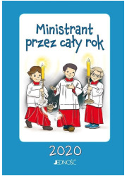 Ministrant przez cały rok 2020 - okładka książki