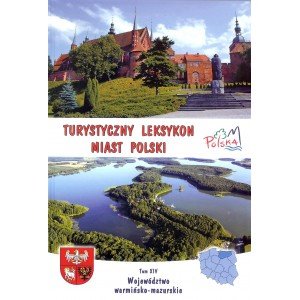 Turystyczny leksykon miast Polski. - okładka książki