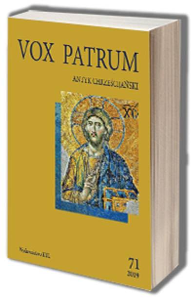 Vox Patrum. Tom 71 - okładka książki