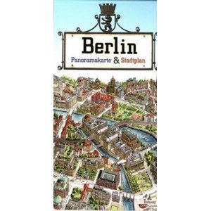 Berlin. Plan miasta. Panorama - okładka książki