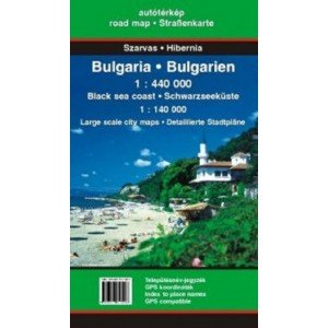 Bułgaria 1 : 440000 Mapa samochodowa - okładka książki