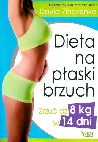 Dieta na płaski brzuch - okładka książki