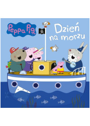Peppa Pig nr 8. Dzień na morzu - okładka książki