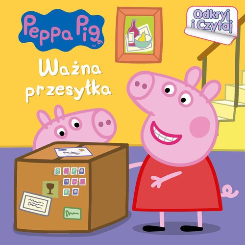 Peppa Pig. Odkryj i czytaj. Ważna - okładka książki