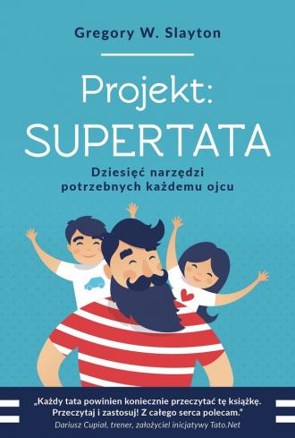 Projekt: SUPERTATA - okładka książki