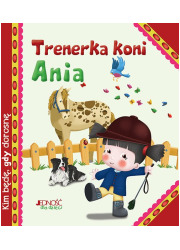 Trenerka koni Ania - okładka książki