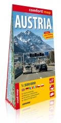 Comfort! map Austria 1:500 000 - okładka książki