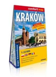 Comfort!map Kraków 1:22 000 mapa - okładka książki