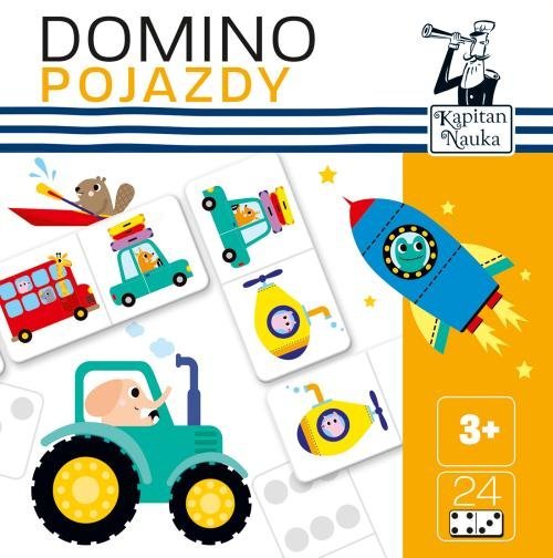Kapitan Nauka Domino Pojazdy - zdjęcie zabawki, gry