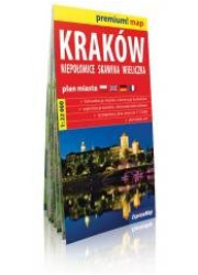 Premium map! Kraków, Niepołomice, - okładka książki