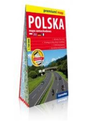 Premium! map Polska 1:700 000 mapa - okładka książki