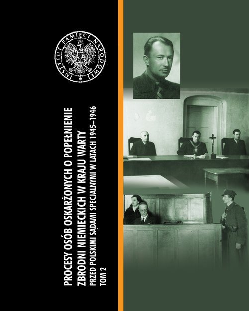 Procesy osób oskarżonych o popełnienie - okładka książki