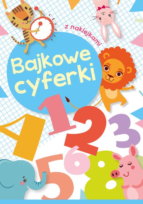 Bajkowe cyferki - okładka książki