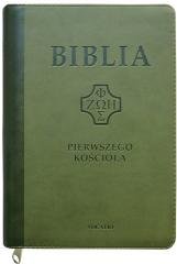 Biblia pierwszego Kościoła z paginatorami - okładka książki