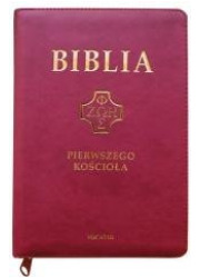 Biblia pierwszego Kościoła złocona - okładka książki