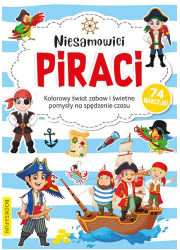 Niesamowici Piraci Kolorowanka - okładka książki