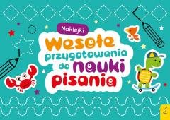 Wesołe przygotowania do nauki pisania - okładka książki