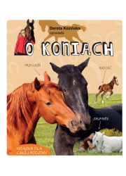 Dorota Kozińska opowiada o koniach - okładka książki