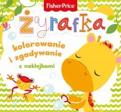 Fisher Price. Kolorowanka podłogowa. - okładka książki