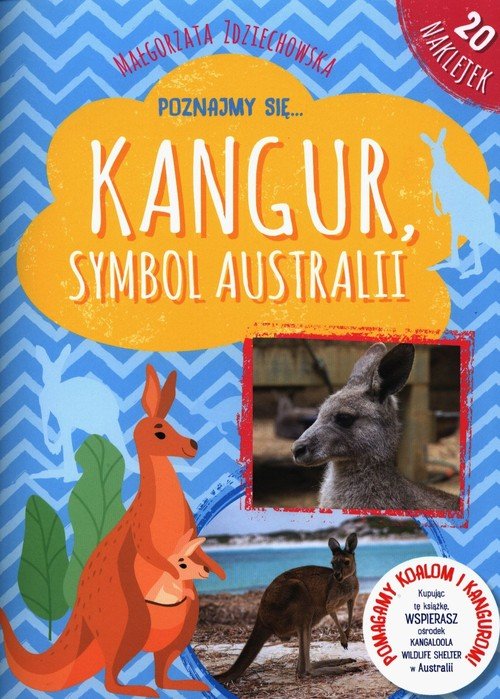 Poznajmy się. Kangur symbol Australii - okładka książki
