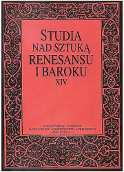 Studia nad sztuką renesansu i baroku - okładka książki