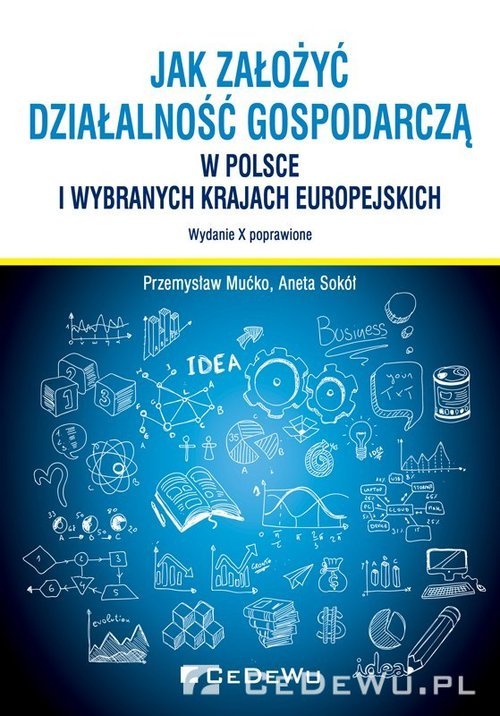 Jak założyć i prowadzić działalność - okładka książki