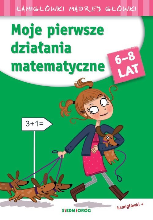 Moje pierwsze działania matematyczne. - okładka książki