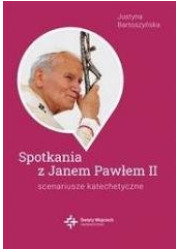 Spotkania ze św. Janem Pawłem II. - okładka książki