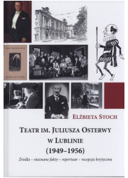 Teatr im. Juliusza Osterwy w Lublinie - okładka książki