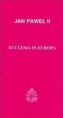Ecclesia in Europa - okładka książki