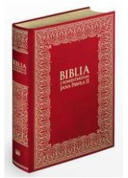 Biblia z komentarzami JP II (wydanie - okładka książki