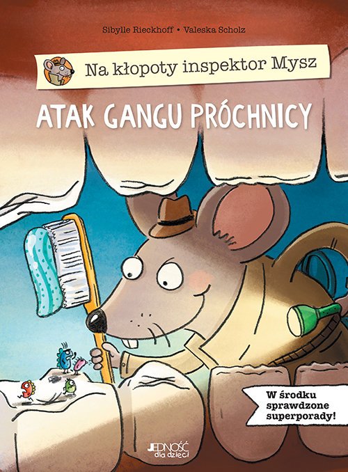 Na kłopoty inspektor Mysz Atak - okładka książki