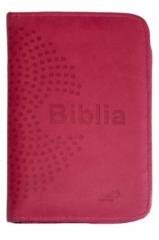 Biblia z kolorową wkładką (różowa - okładka książki
