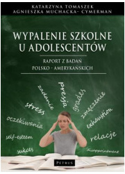 Wypalenie szkolne u adolescentów - okładka książki