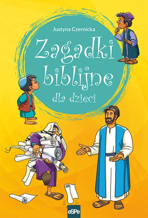 Zagadki biblijne dla dzieci - okładka książki