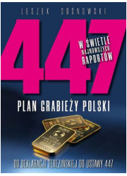 447 Plan grabieży Polski. Od deklaracji - okładka książki