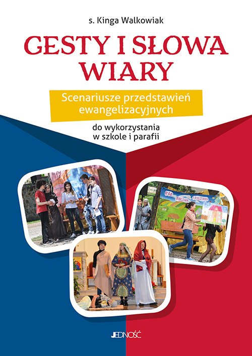 Gesty i słowa wiary. Scenariusze - okładka podręcznika