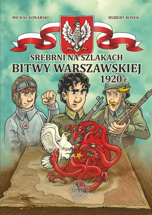 Srebrni na szlakach Bitwy Warszawskiej - okładka książki