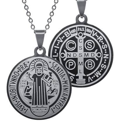 Cudowny medalion św. Benedykta - zdjęcie dewocjonaliów