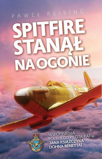 Spitfire stanął na ogonie - okładka książki