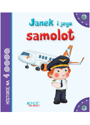 Janek i jego samolot - okładka książki