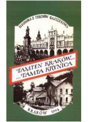 Tamten Kraków... Tamta Krynica - okładka książki