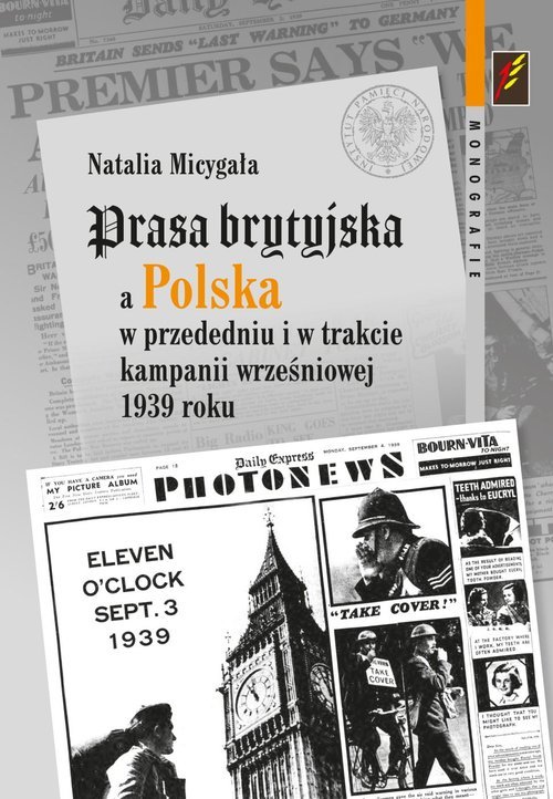 Prasa brytyjska a Polska w przededniu - okładka książki