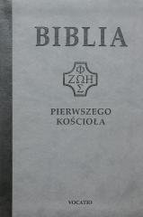 Biblia pierwszego Kościoła (szara) - okładka książki