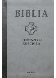 Biblia pierwszego Kościoła (szara) - okładka książki