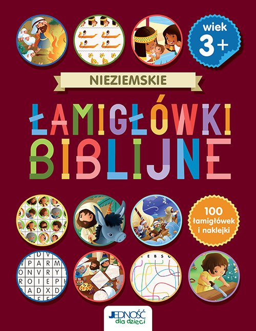 Nieziemskie łamigłówki biblijne - okładka książki