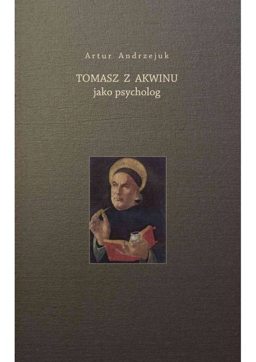 Tomasz z Akwinu jako psycholog - okładka książki