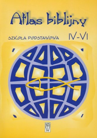 Atlas biblijny. Klasa 4-6. Szkoła - okładka książki