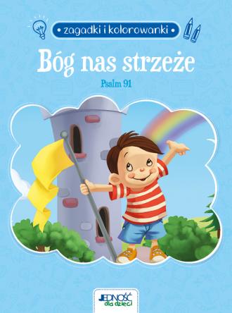 Bóg nas strzeże. Psalm 91. Zagadki - okładka książki